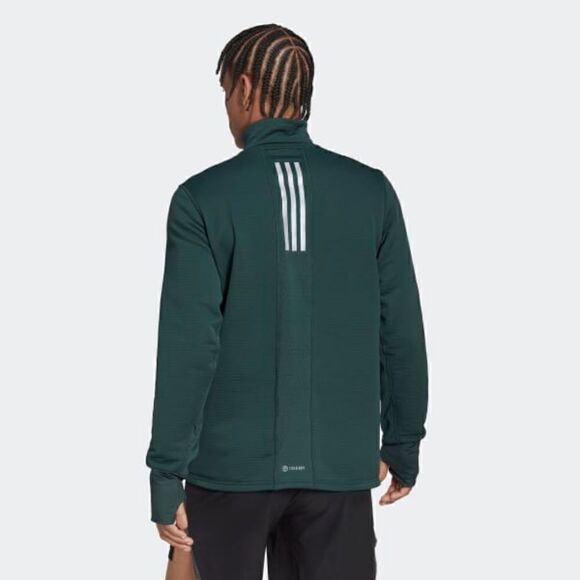 Adidas X-City Cold Ready Running Jacket Sweatshirt Men's S Green Black HF6384 - Picture 15 of 16